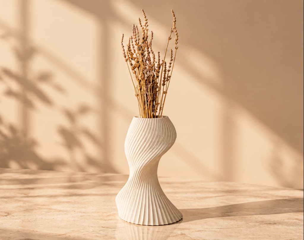 Unique Print Vase