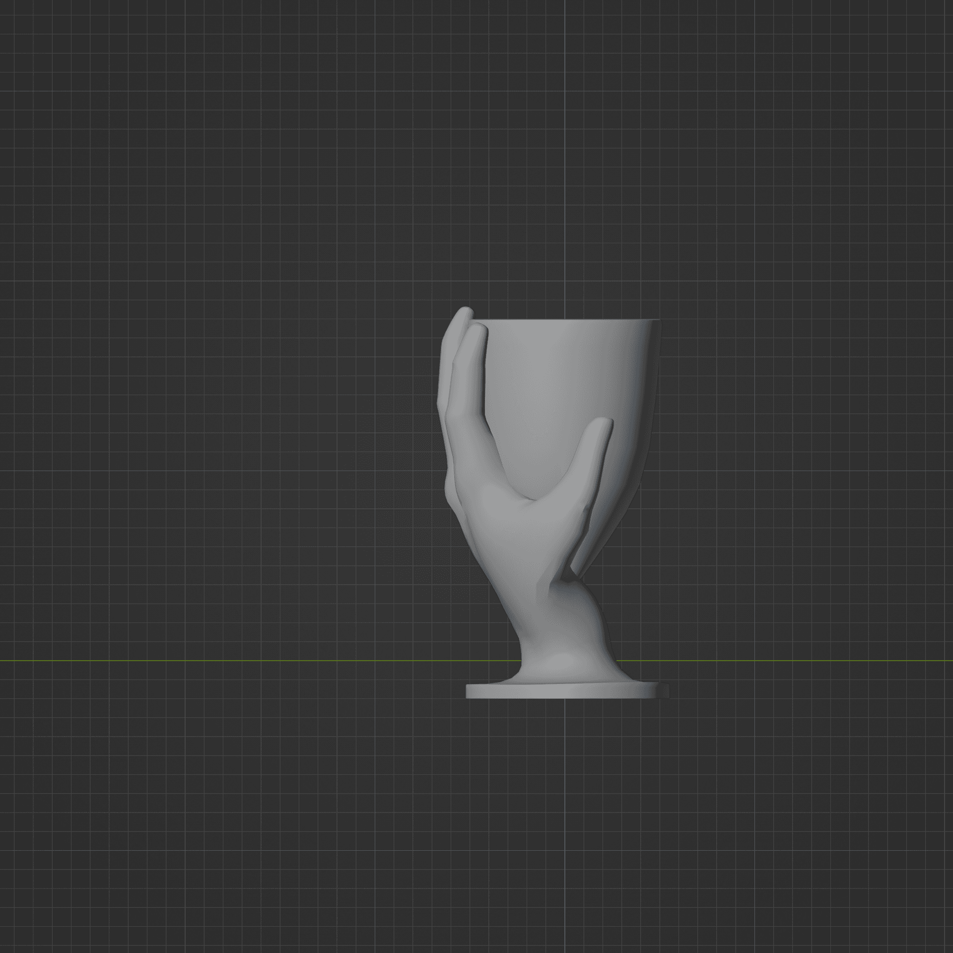 Hand-Shaped Planter Vase preview