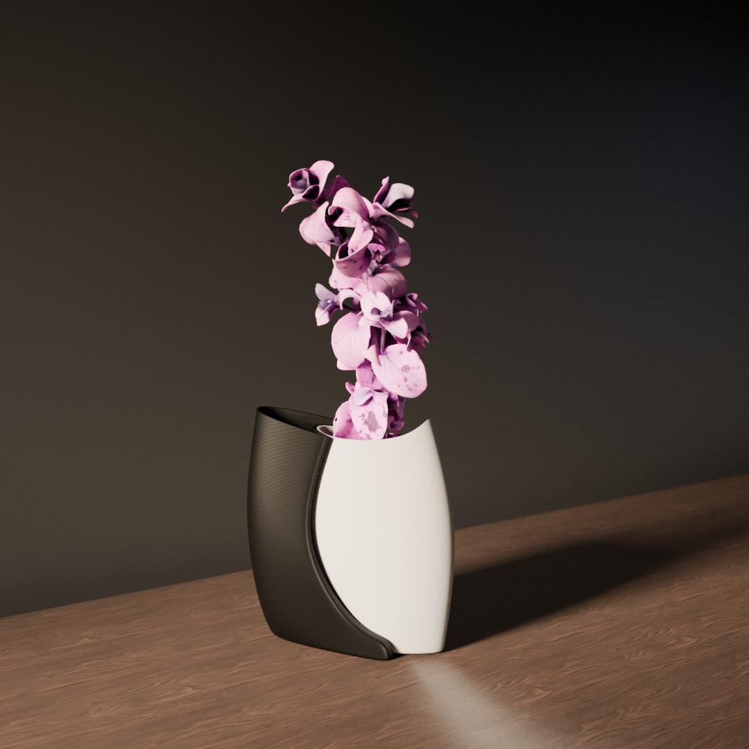 Interlocking Double Vase