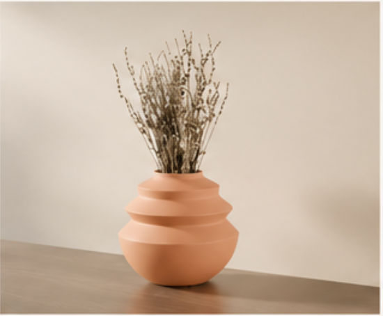 Mud Style Pot Vase