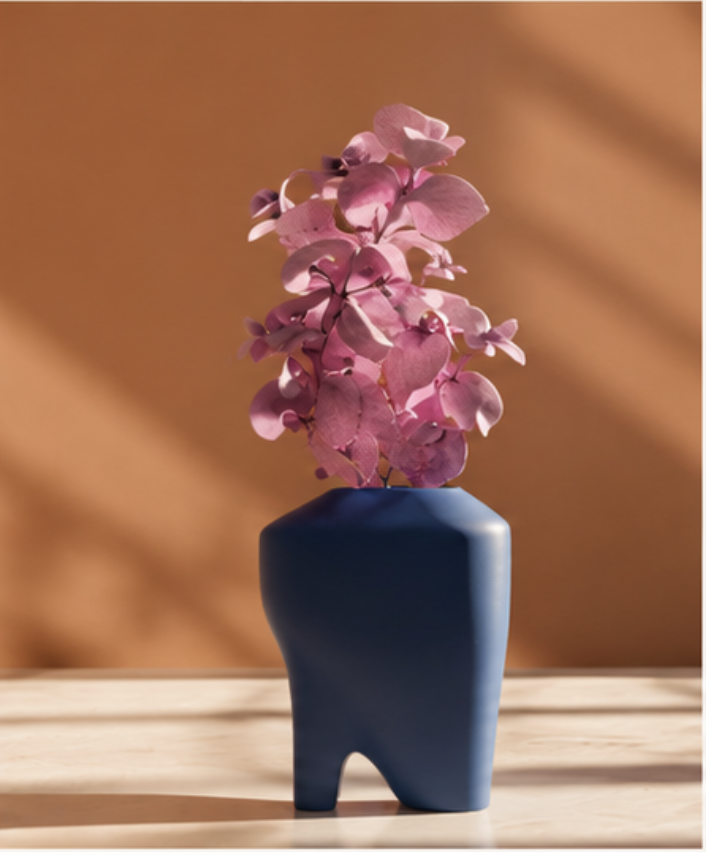 Tooth-Inspired Decor Vase